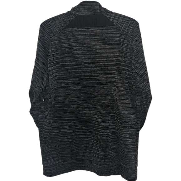 CALVIN KLEIN ZIPPER JACKET- BLACK AND GREY - Picture 3 of 4